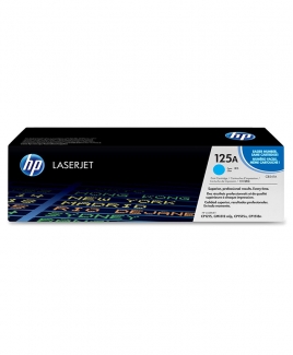 HP 125A Cyan Original LaserJet Toner Cartridge (CB541A)